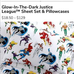 Full size Pottery Barn Kids sheet set